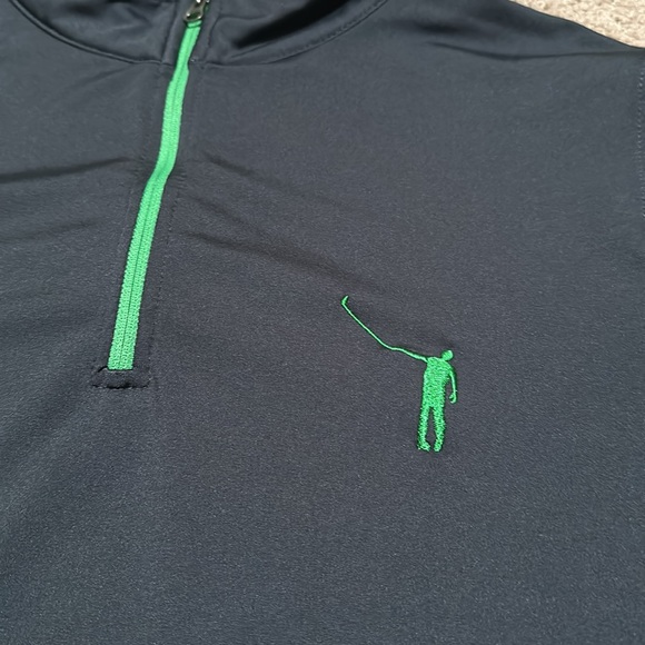 No Laying Up Golf 1/4-Zip Size M - Picture 2 of 3